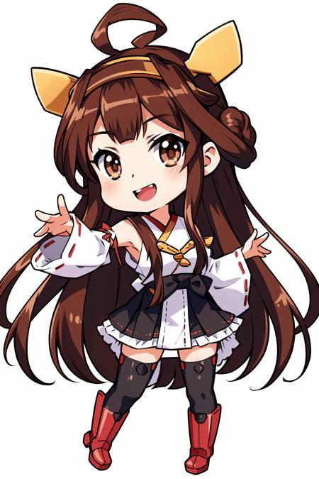 15680-762222472-Concept art, original character design, Q version of characters, 1girl, solo, long hair, kongou (kancolle), brown hair, chibi, t.png